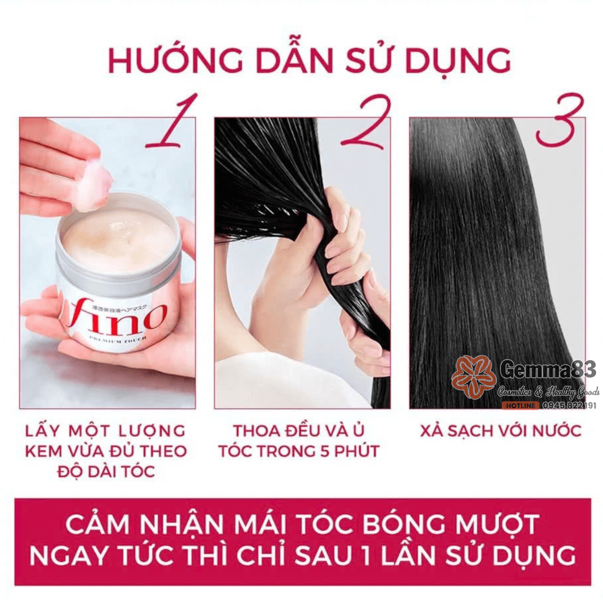 Kem ủ tóc Fino Shiseido Premium Touch Nhật Bản 230g (1) Kem ủ tóc Fino Shiseido Premium Touch Nhật Bản 230g (1)