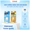 Kem chống nắng Omi Sun Bears SPF 50+ màu vàng Nhật Bản 3 kem chống nắng omi sun bears (1)