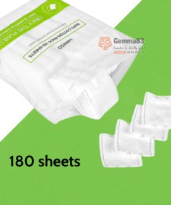 Bông tẩy trang Miniso Nhật Bản 180 miếng (1)