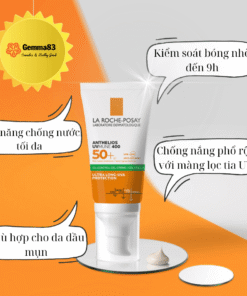 Kem chống nắng cho da dầu mụn La Roche Posay Anthelios SPF50+ 50ml (4)