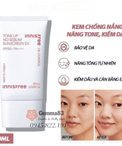 Kem chống nắng nâng tone Innisfree Tone Up No Sebum SPF50 PA++++ (3)