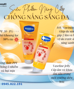 Sữa dưỡng thể Vaseline chống nắng sáng da 300ml SPF 50+ PA++++ (1)