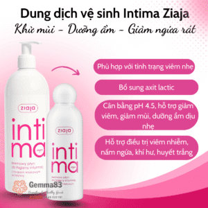 Dung dịch vệ sinh phụ nữ Intima Ziaja Ba Lan (1)