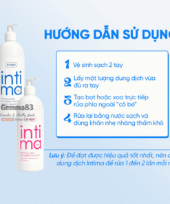 Dung dịch vệ sinh phụ nữ Intima Ziaja Ba Lan (5)
