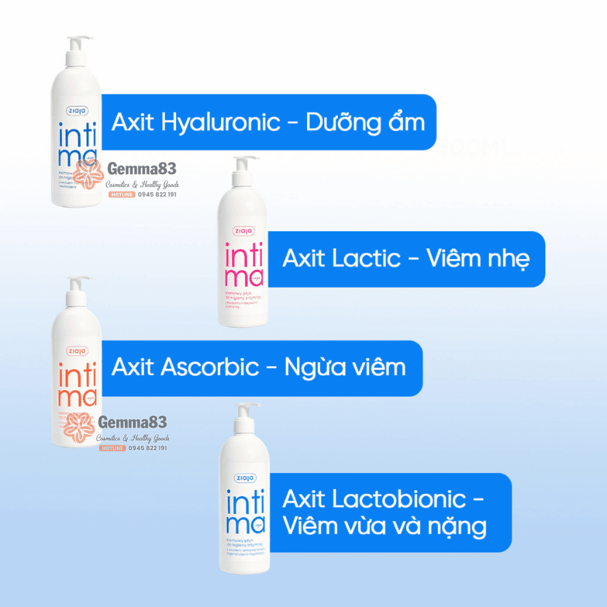 Dung dịch vệ sinh phụ nữ Intima Ziaja Ba Lan (7) Dung dịch vệ sinh phụ nữ Intima Ziaja Ba Lan (7)