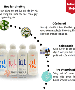 Dung dịch vệ sinh phụ nữ Intima Ziaja Ba Lan (8)