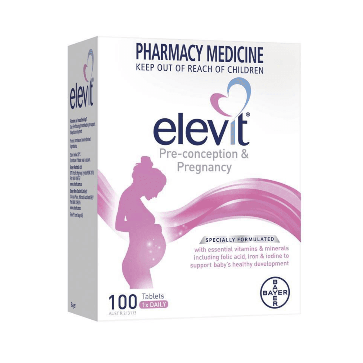 Elevit chính hãng Úc – Vitamin bà bầu (100 viên) (2)