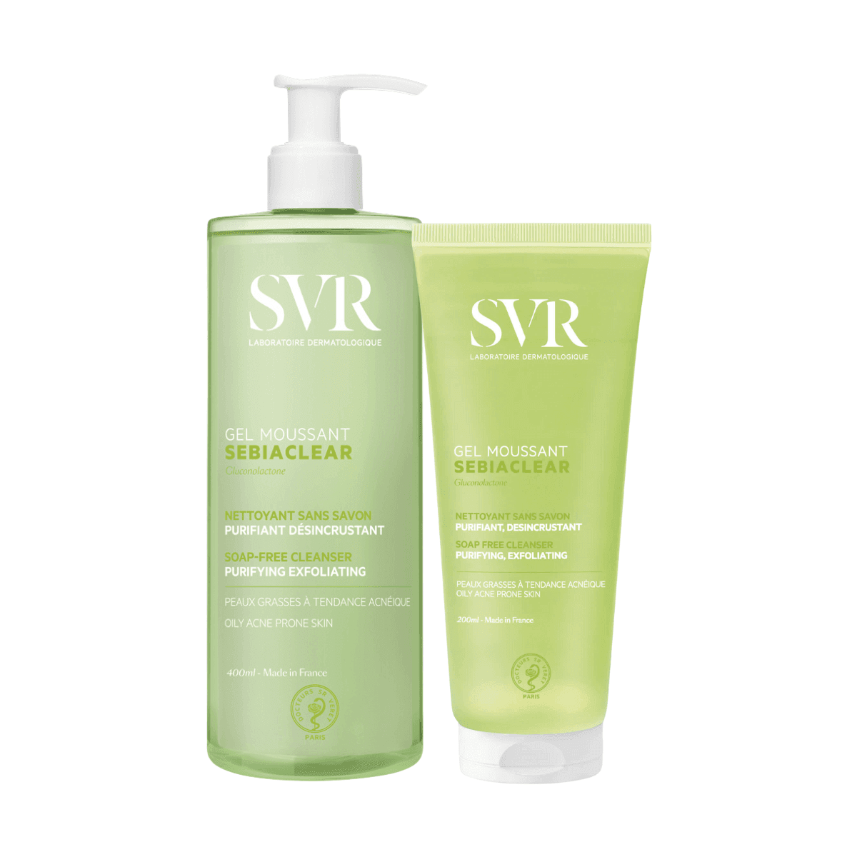 Gel rửa mặt SVR cho da dầu mụn nhạy cảm (2)