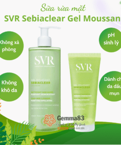 Gel rửa mặt SVR cho da dầu mụn nhạy cảm (3)