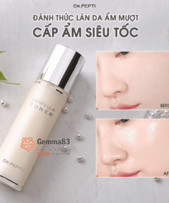Nước hoa hồng Dr.Pepti Centella Toner 180ml dưỡng da căng bóng (2)
