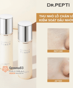 Nước hoa hồng Dr.Pepti Centella Toner 180ml dưỡng da căng bóng (7)