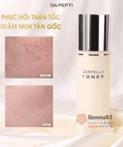 Nước hoa hồng Dr.Pepti Centella Toner 180ml dưỡng da căng bóng (8)