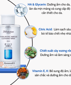 Nước tẩy trang JM Solution H9 Hyaluronic Ampoule Cleansing Water (1)