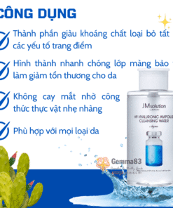 Nước tẩy trang JM Solution H9 Hyaluronic Ampoule Cleansing Water (2)