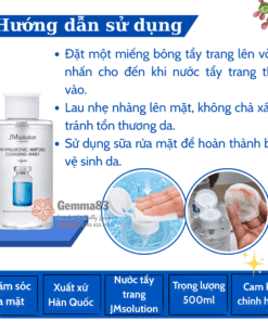 Nước tẩy trang JM Solution H9 Hyaluronic Ampoule Cleansing Water (4)