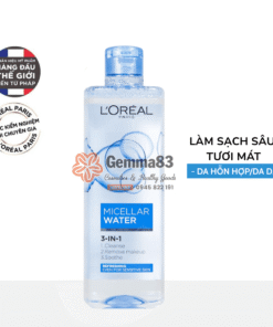 Nước tẩy trang L'Oréal 3in1 Micellar Water Refreshing 400ml (3)