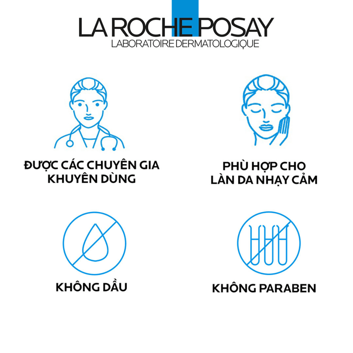 Nước tẩy trang La Roche Posay Effaclar cho da dầu, da nhạy cảm 400ml (1)