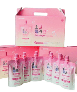 Nước uống Girl Collagen 1000mg Hàn Quốc dạng chai, dạng túi (3)