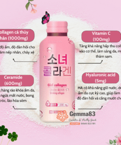 Nước uống Girl Collagen 1000mg Hàn Quốc dạng chai, dạng túi (5)