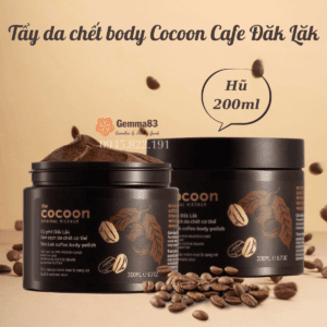 Tẩy da chết Cocoon Dak Lak Coffee Body Polish 200ml (3)