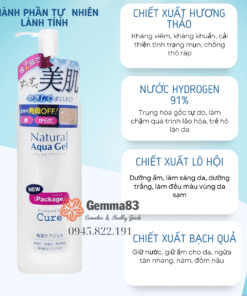 Tẩy da chết Cure Natural Aqua Gel 250ml (4)
