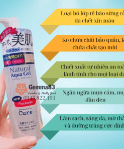 Tẩy da chết Cure Natural Aqua Gel 250ml (5)