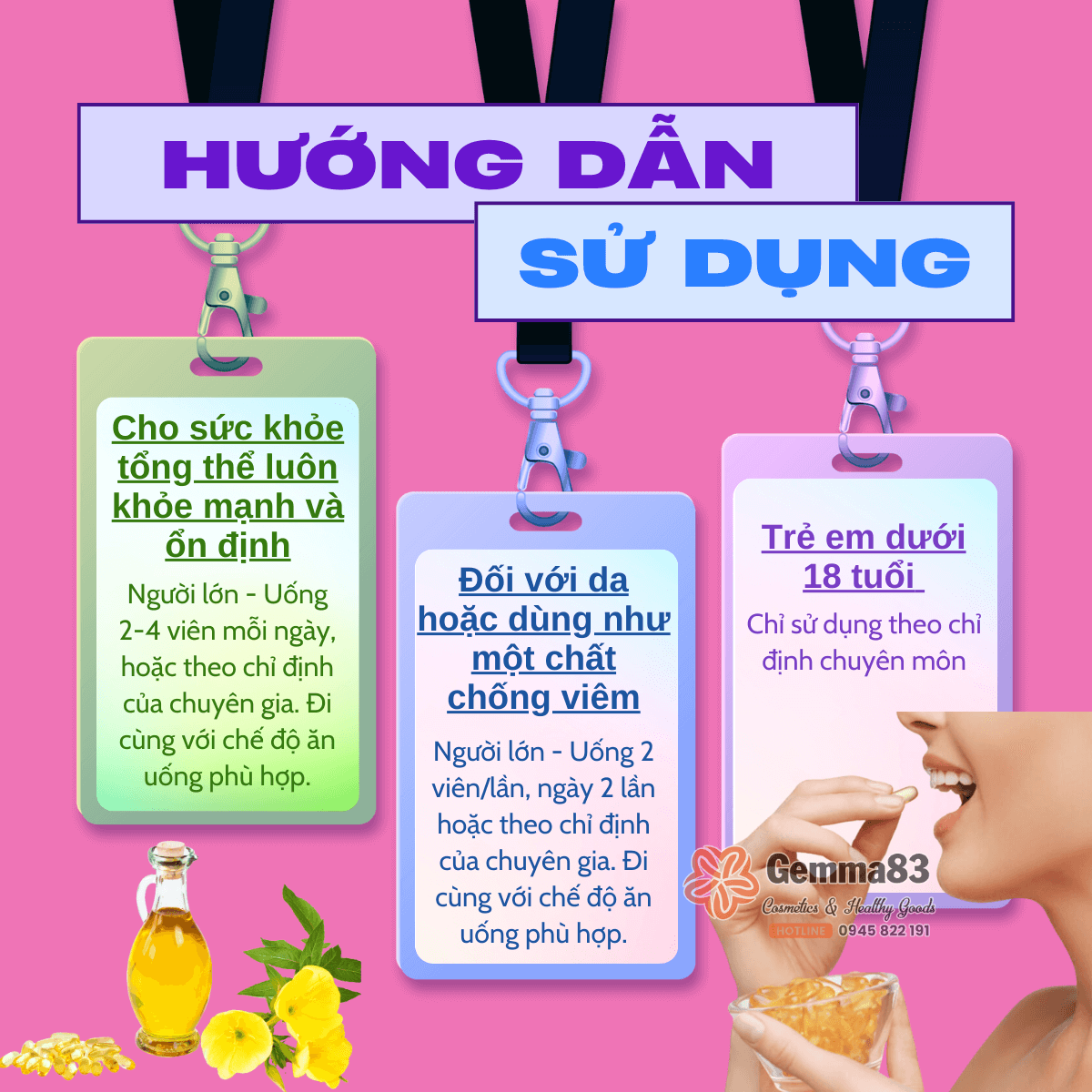 Tinh dầu hoa anh thảo Blackmores Evening Primrose (190 viên) (1) Tinh dầu hoa anh thảo Blackmores Evening Primrose (190 viên) (1)