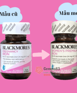 Viên sắt bầu Blackmores Women's Premium Iron 30 viên của Úc (1)