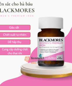 Viên sắt bầu Blackmores Women's Premium Iron 30 viên của Úc (3)