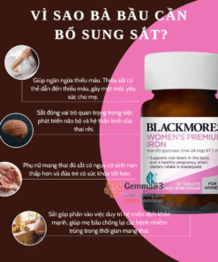 Viên sắt bầu Blackmores Women's Premium Iron 30 viên của Úc (4)