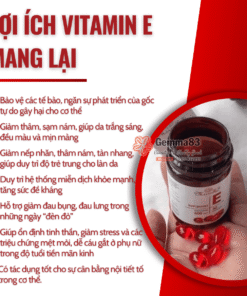 Viên uống Vitamin E đỏ Mirrolla 400mg Nga 30 viên (1)