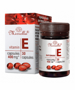 Viên uống Vitamin E đỏ Mirrolla 400mg Nga 30 viên (2)