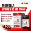 Viên uống Vitamin E đỏ Mirrolla 400mg Nga 30 viên (3)