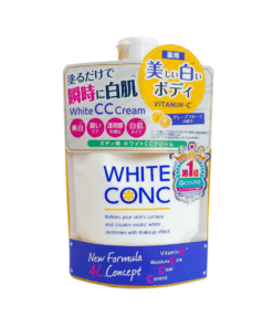 Kem dưỡng thể White ConC White CC Cream Nhật Bản 200g nâng tone trắng da (2)