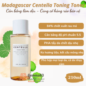Nước hoa hồng Skin1004 Madagascar Centella Toning Toner 210ml phục hồi và tái tạo da (3)