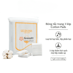 Bông tẩy trang Cotton Pads 222 miếng (1)