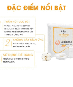 Bông tẩy trang Cotton Pads 222 miếng (3)