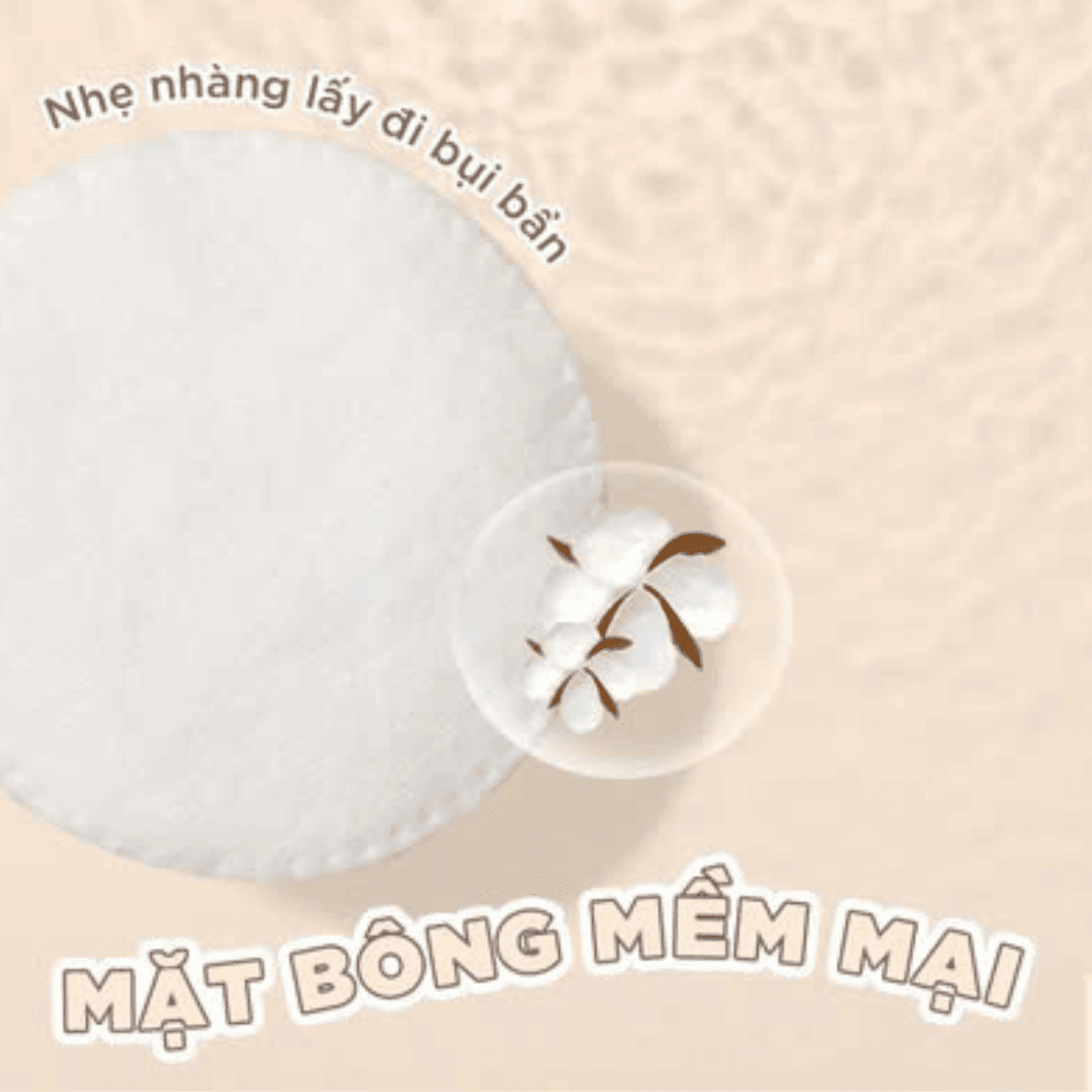 Bông tẩy trang Horus Soft Cotton Pads 120 miếng (5)