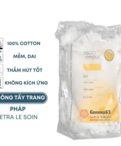 Bông tẩy trang Pháp Tetra Le Soin Laretat Pur 600 miếng (3)