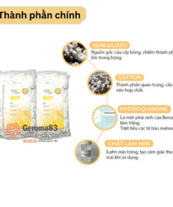 Bông tẩy trang Pháp Tetra Le Soin Laretat Pur 600 miếng (5)