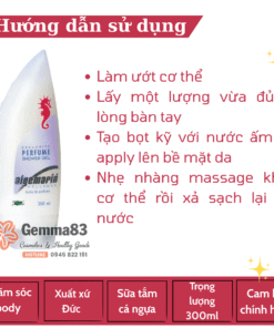 Công dụng của Sữa tắm cá ngựa Đức Algemarin Đức 300ml (1)