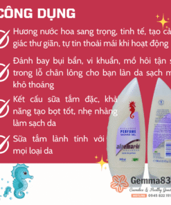 Công dụng của Sữa tắm cá ngựa Đức Algemarin Đức 300ml (4)