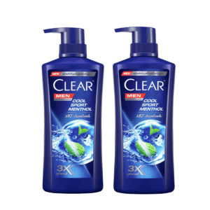 Dầu gội Clear Men Cool Sport bạc hà sạch gàu 390ml Thái Lan (2)