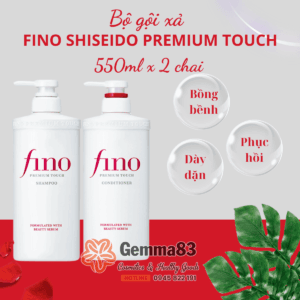 Dầu gội xả Fino Shiseido Premium Touch 550ml (3)