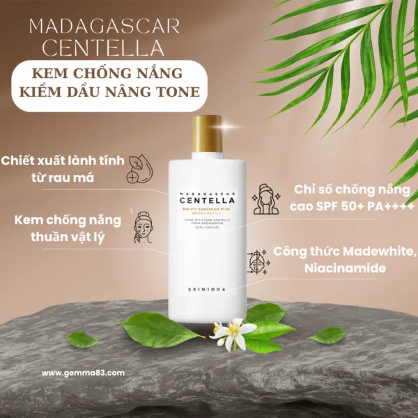 Kem chống nắng Skin1004 Centella cho da nhạy cảm SPF50+ PA++++ 50ml (2)