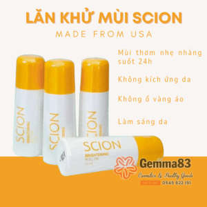 Lăn khử mùi Scion Nuskin Pure White Roll On 75ml (3)