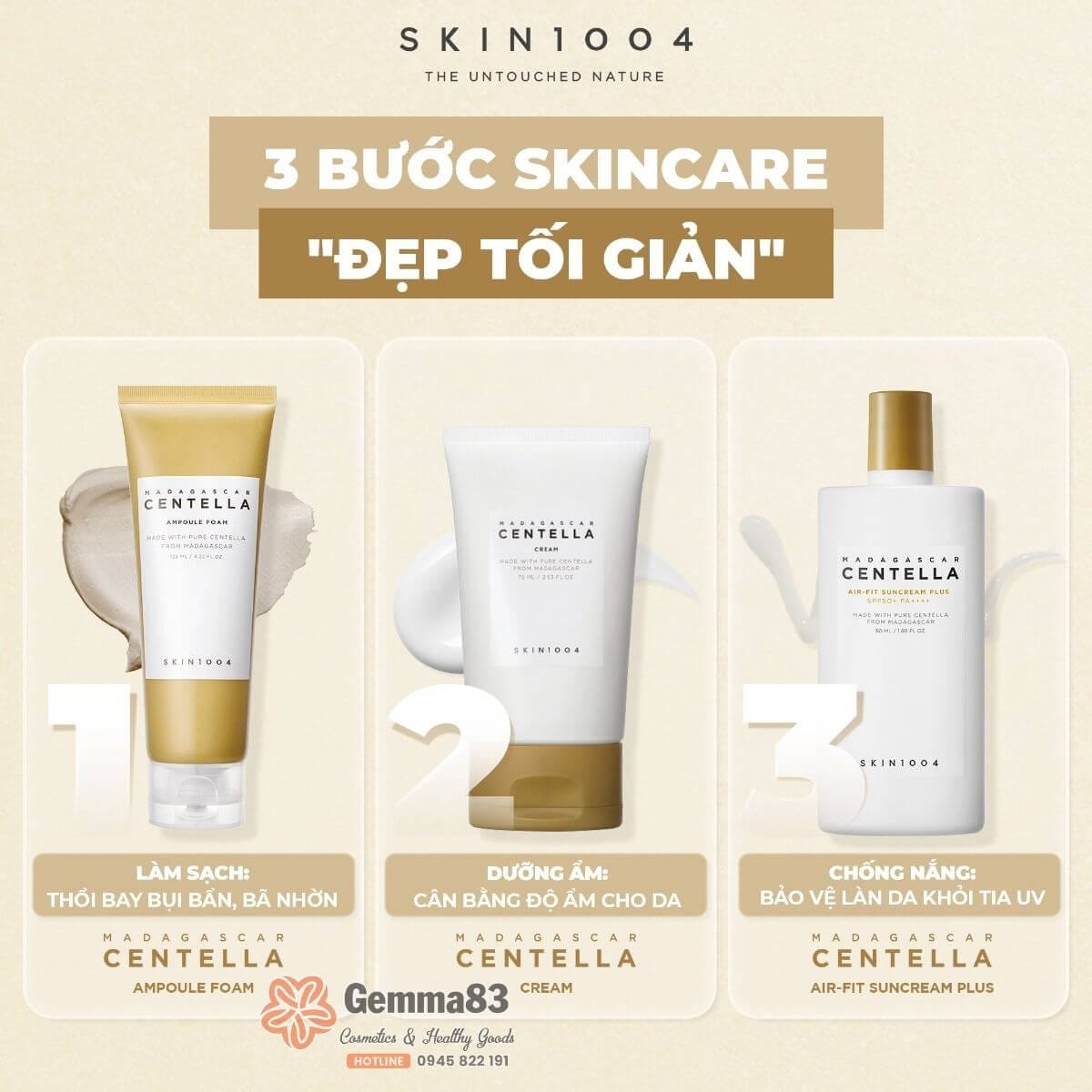 Sữa rửa mặt Skin1004 Madagascar Centella Ampoule Foam sạch sâu cho da nhạy cảm 125ml (4)