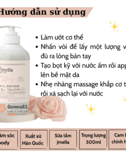 Sữa tắm Jmella hương nước hoa sang trọng 500ml Hàn Quốc (1)