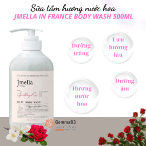 Sữa tắm Jmella hương nước hoa sang trọng 500ml Hàn Quốc (3)