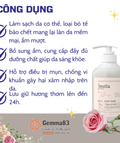Sữa tắm Jmella hương nước hoa sang trọng 500ml Hàn Quốc (5)